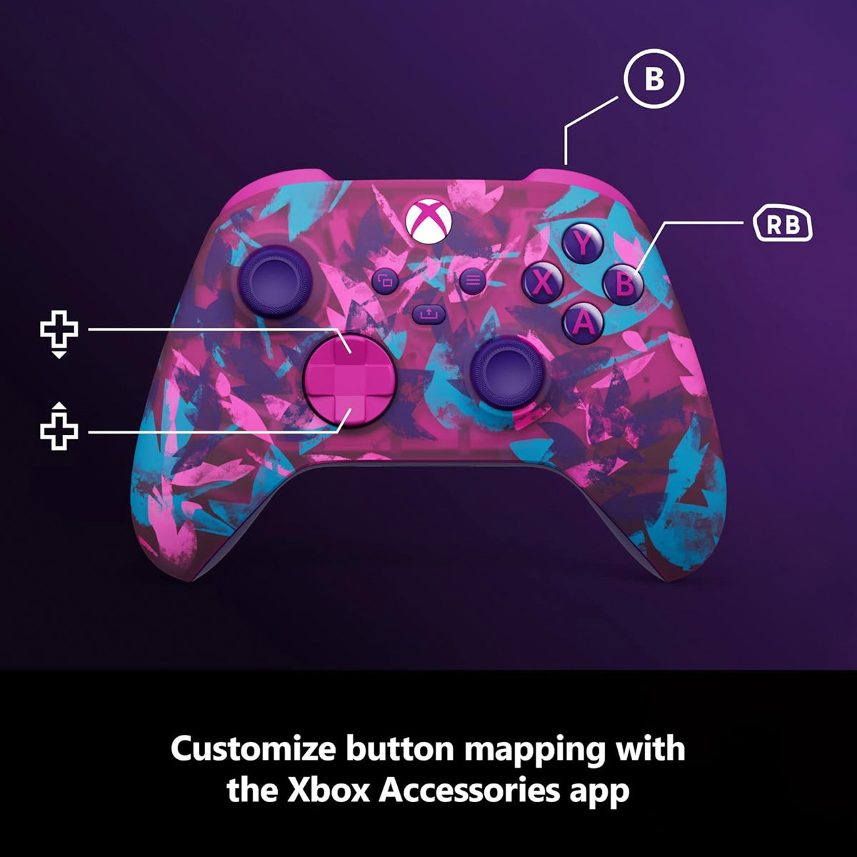 Xbox Wireless Controller – Heart Breaker Edición Especial Para Xbox Series X|S, Xbox One, PC y dispositivos compatibles con la nube
