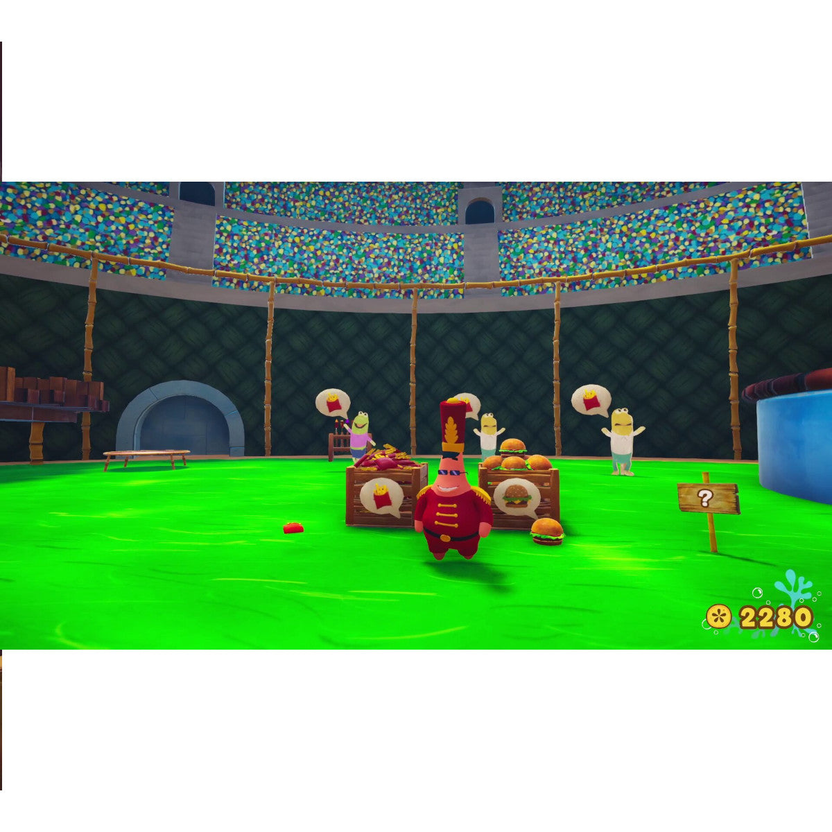 SPONGEBOB SQUAREPANTS: THE PATRICK STAR GAME.-NSW