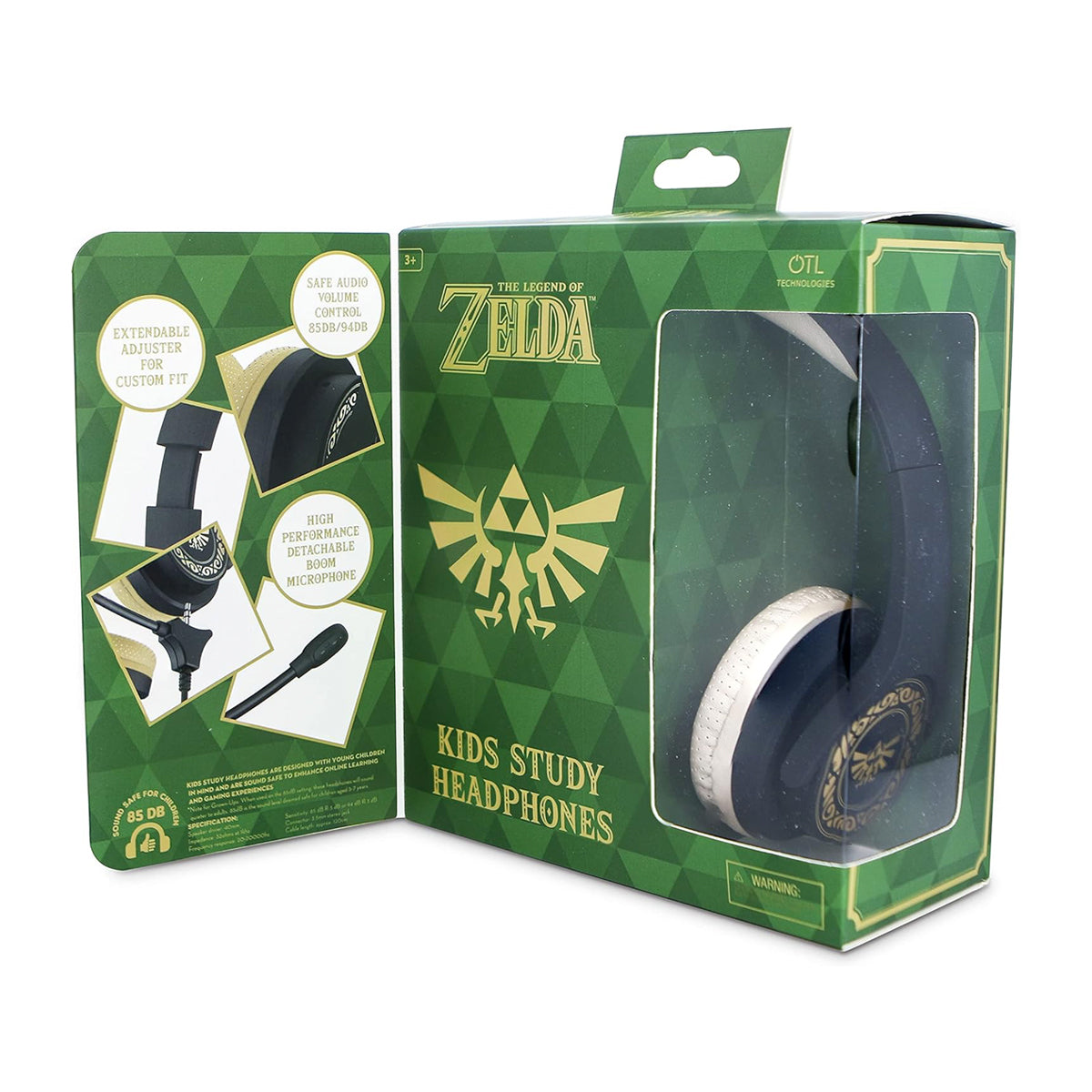 Audifonos Nintendo Zelda Blue and Gold