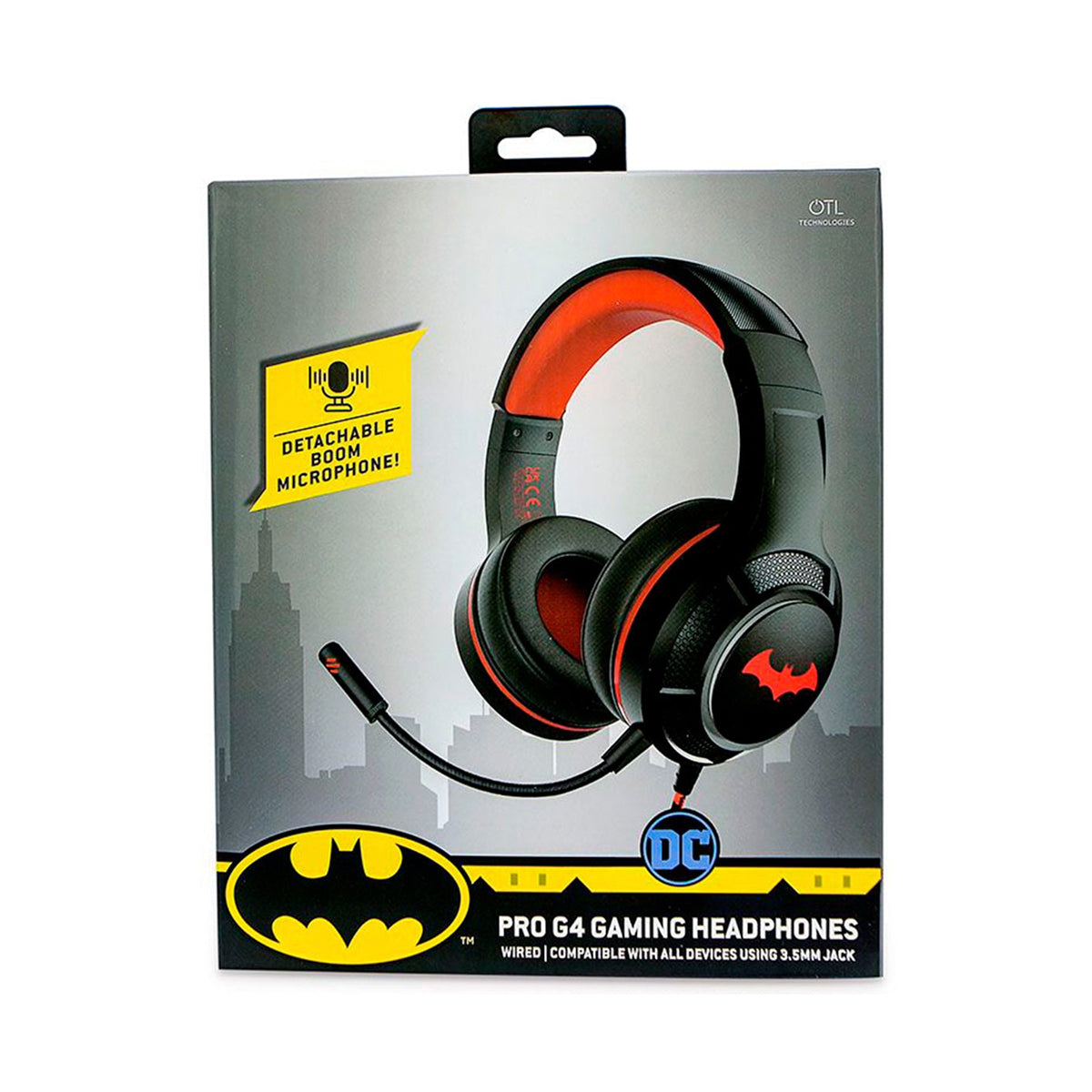 Audifonos Pro G4 DC Comics Batman