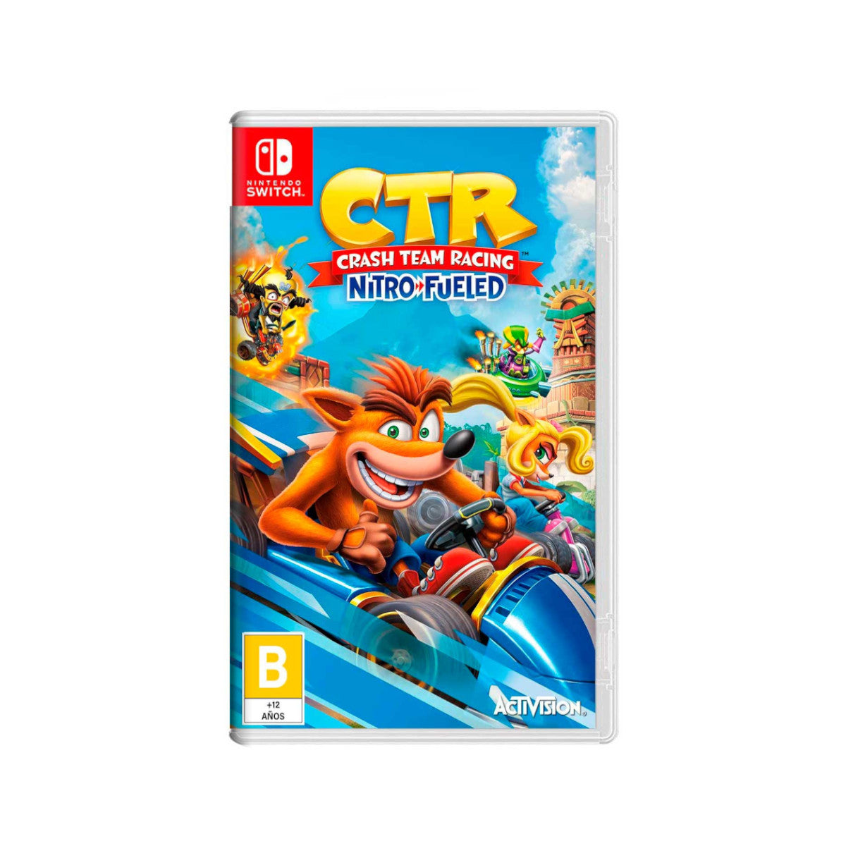 Crash Team Racing Nitro Fueled Nintendo Switch Físico