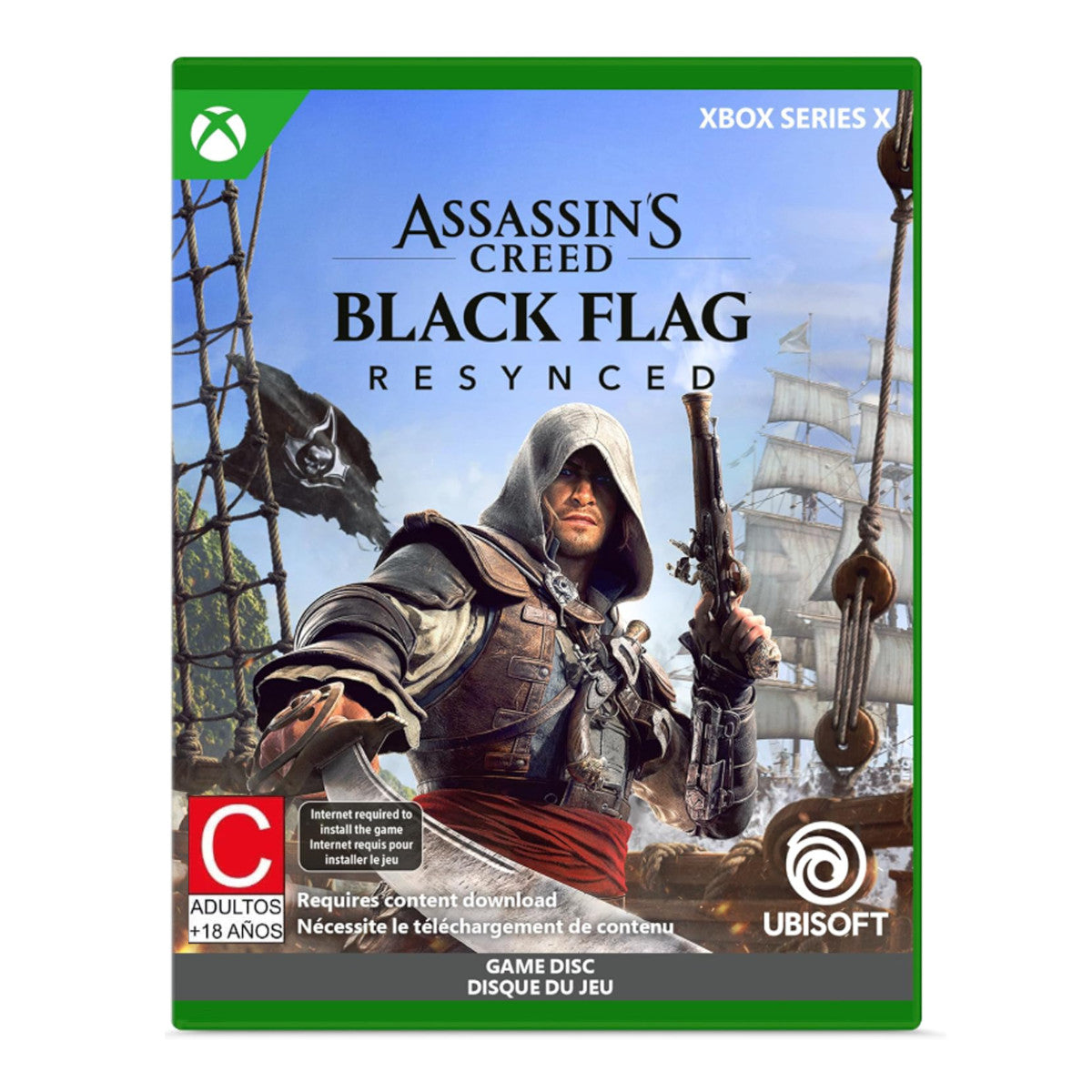 Assassin's Creed Black Flag Resynced XSX Físico