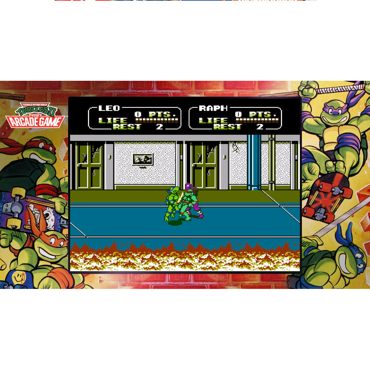 Teenage Mutant Ninja Turtles: The Cowabunga Collection Nintendo Switch Físico