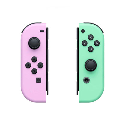 Controles Joy Con L R Morado y Verde Pastel