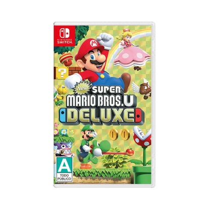 New Super Mario Bros U Deluxe Nintendo Switch Físico