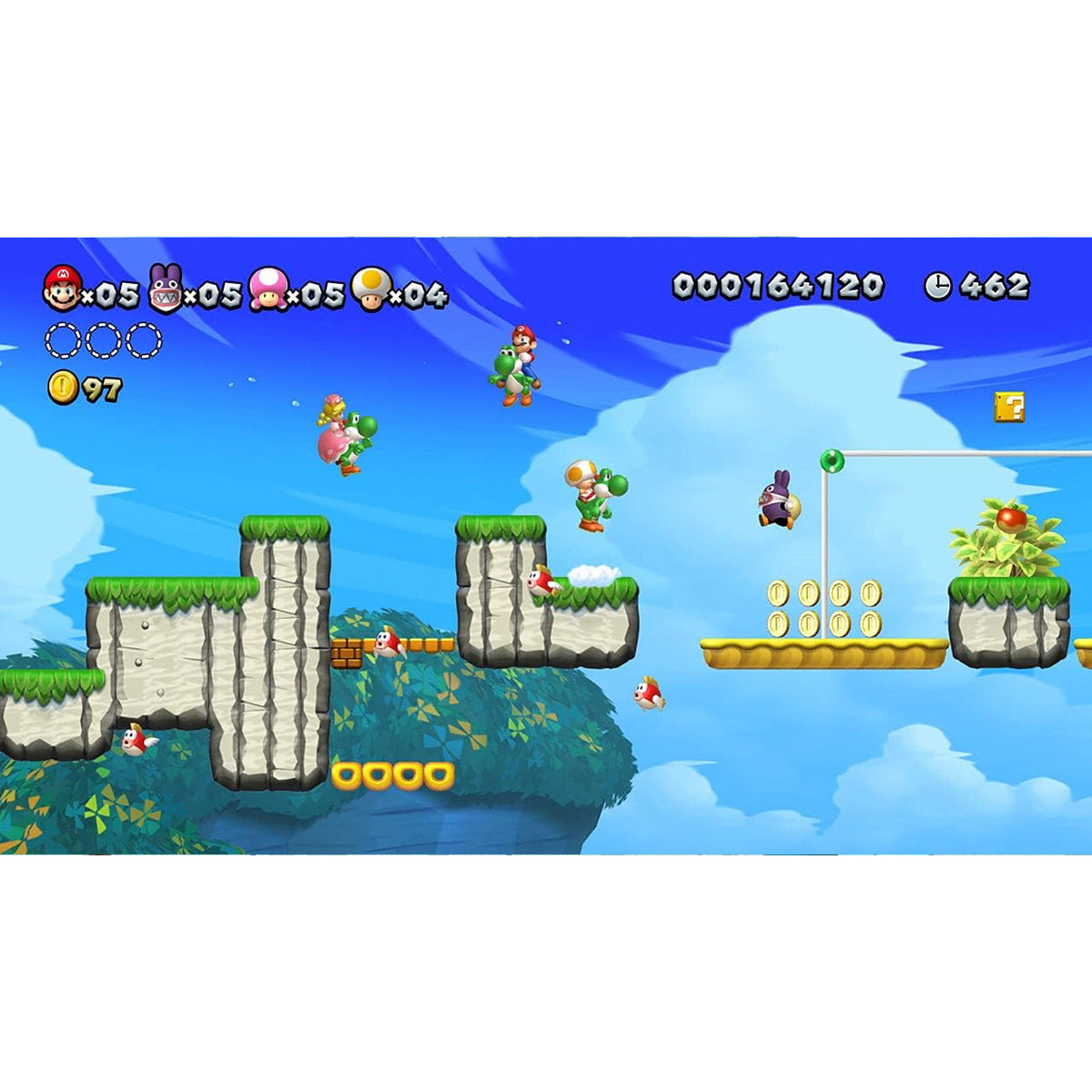 New Super Mario Bros U Deluxe Nintendo Switch Físico
