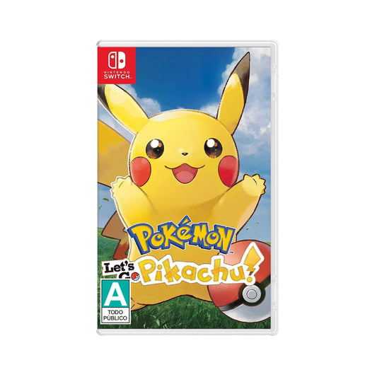 Pokémon Let's Go Pikachu Nintendo Switch Físico