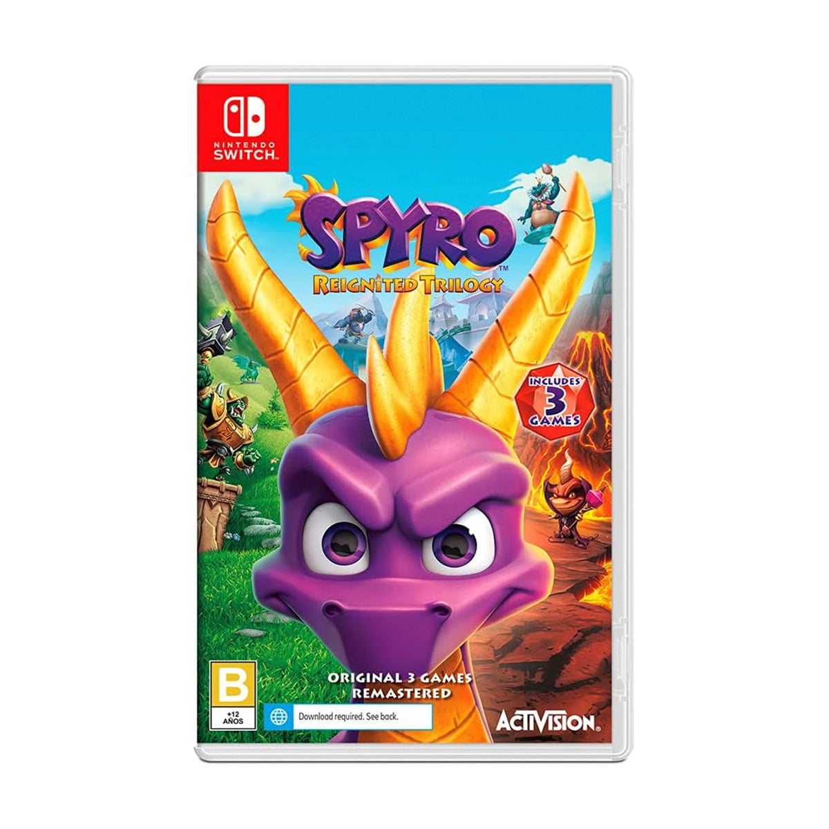 Spiro Reignited Trilogy Nintendo Switch Físico