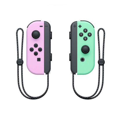 Controles Joy Con L R Morado y Verde Pastel
