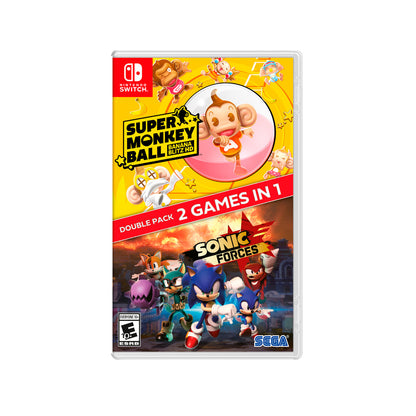 Sonic Forces + Super Monkey Ball: Banana Blitz HD Double Pack NSW Físico