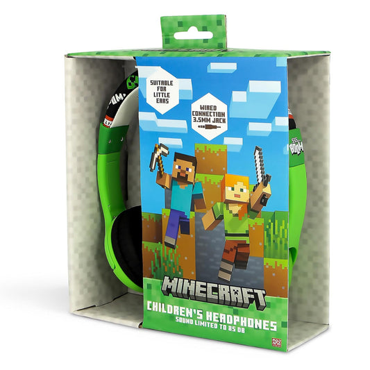 Audífonos Minecraft Alambricos Otl
