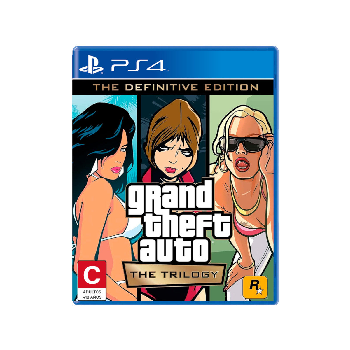 GRAND THEFT AUTO: THE TRILOGY-THE DEFINITIVE EDITION.-PS4