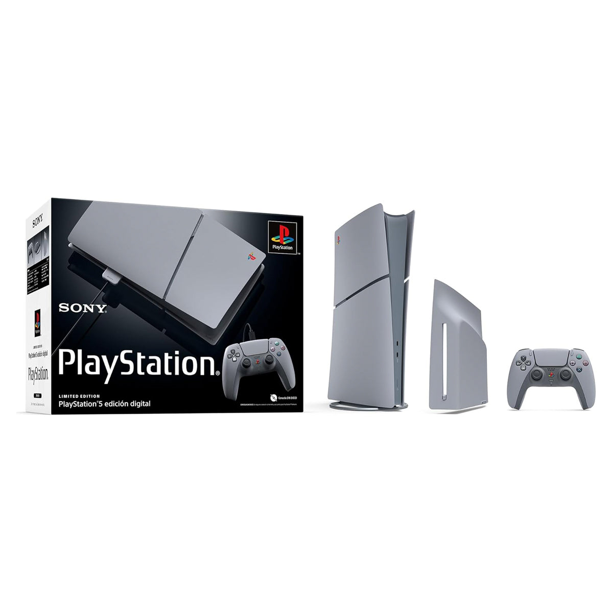 Consola Sony Playstation 5 Digital Edición 30º Aniversario 1 Tb Gris