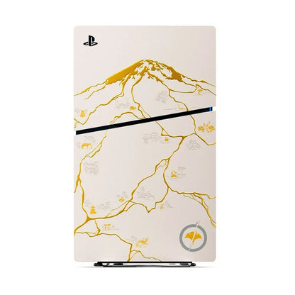 Consola Playstation 5 Edición Limitada Oro De Ghost Of Yotei Oro/blanco