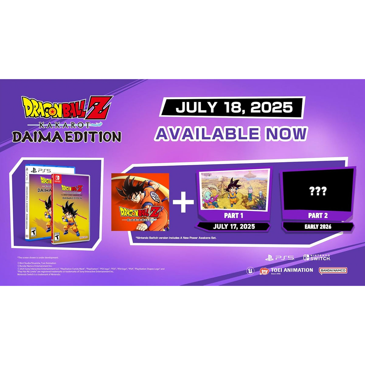 Dragon Ball Z: Kakarot Daima Edition PS5 Físico