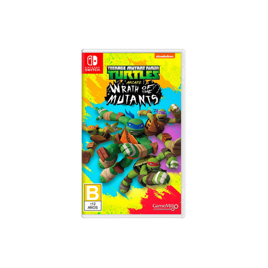 TMNT Arcade Wrath of the Mutants Nintendo Switch Físico