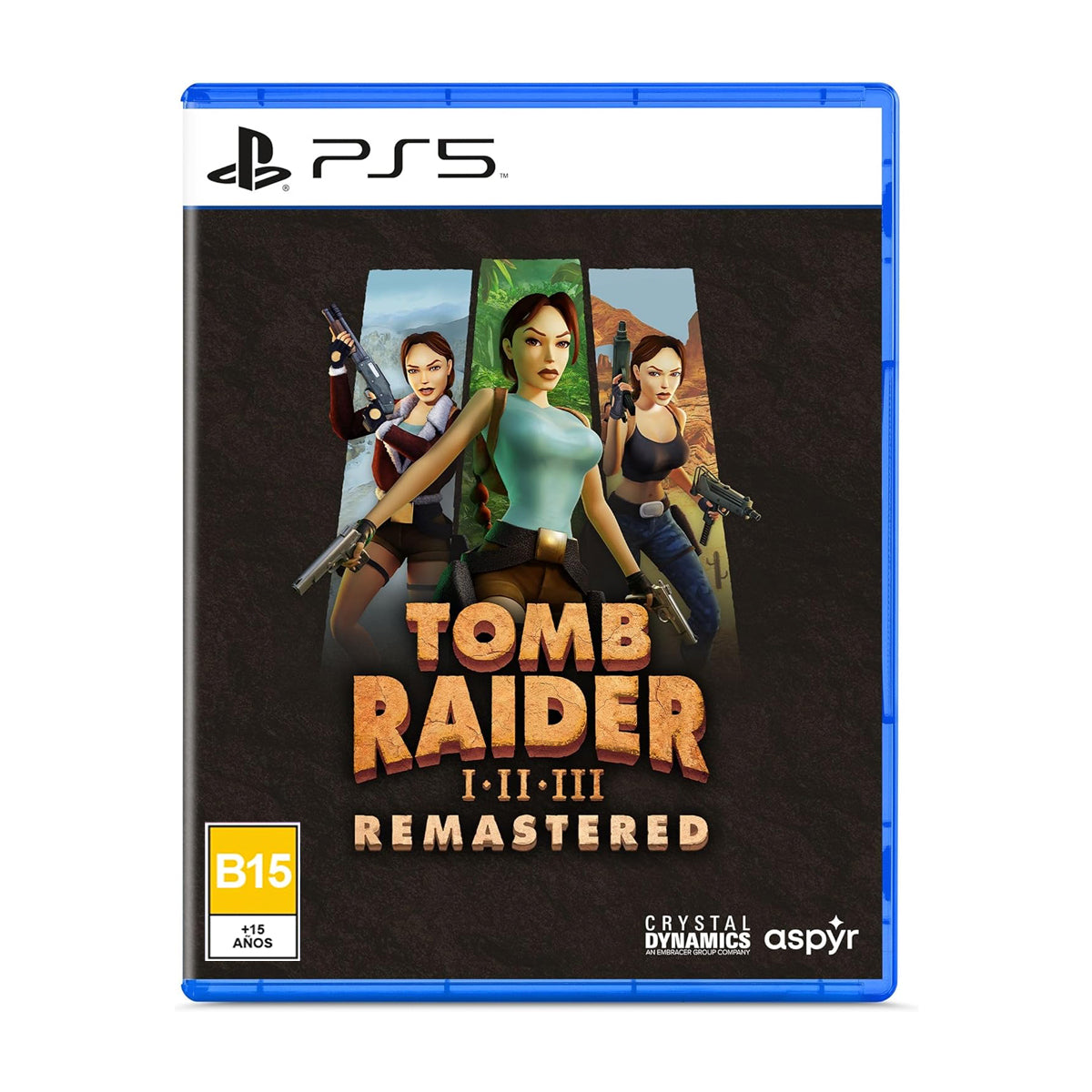 Tomb Raider 1-3 Remasteres PlayStation 5 Físico