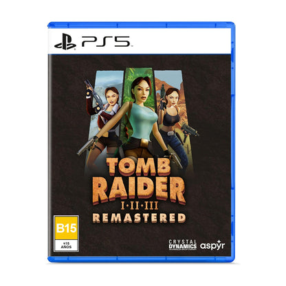 Tomb Raider 1-3 Remasteres PlayStation 5 Físico