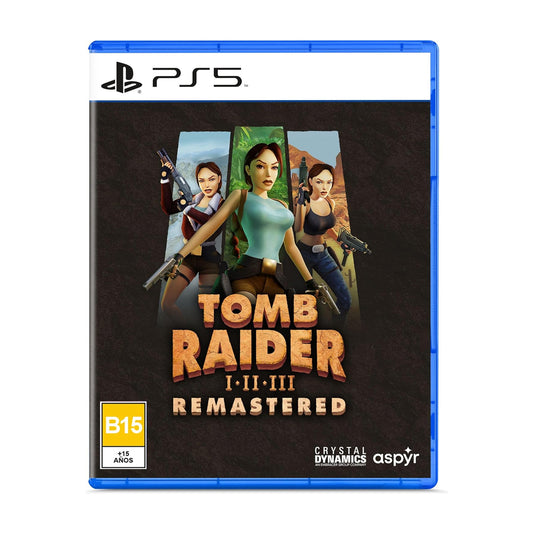Tomb Raider 1-3 Remasteres PlayStation 5 Físico