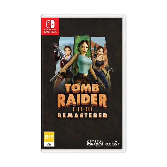 Tomb Raider 1-3 Remastered Nintendo Switch Físico