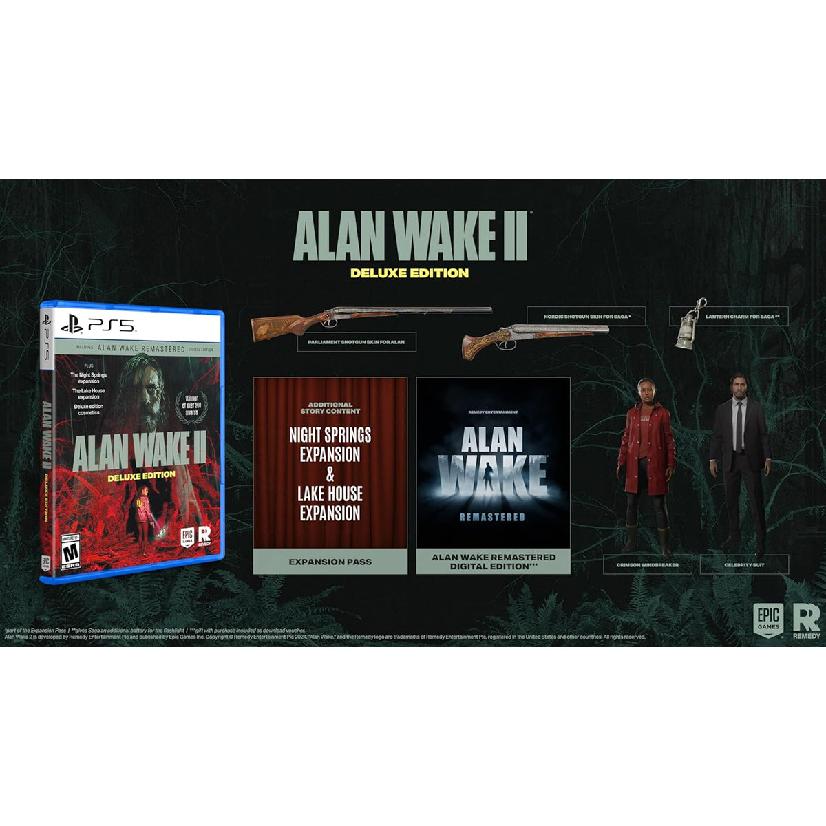 Alan Wake 2 Deluxe Edition PS5 Físico