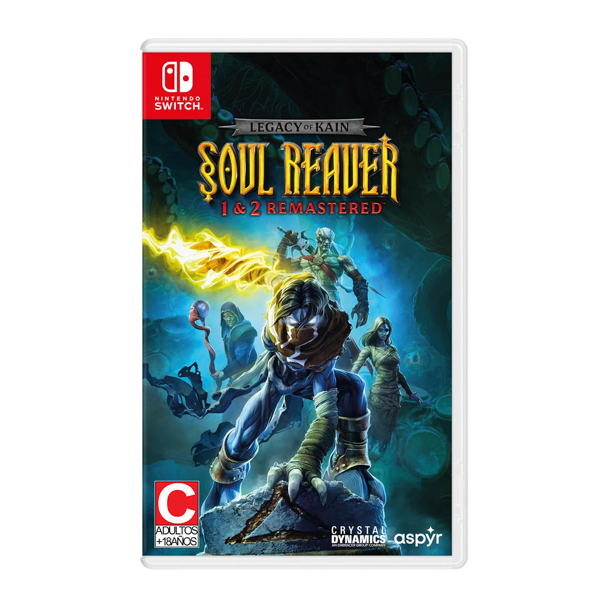 Legacy Of Kain Soul Reaver 1 and 2 Remastered NSW Físico