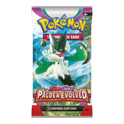 Pokémon Tcg Scarlet & Violet: Paldea Evolved Booster Inglés