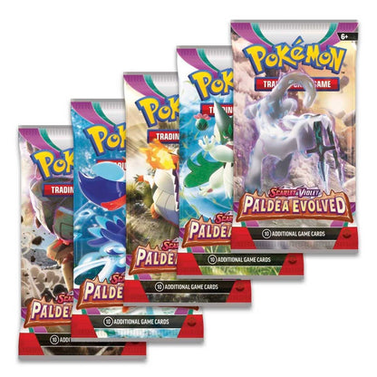 Pokémon Tcg Scarlet & Violet: Paldea Evolved Booster Inglés