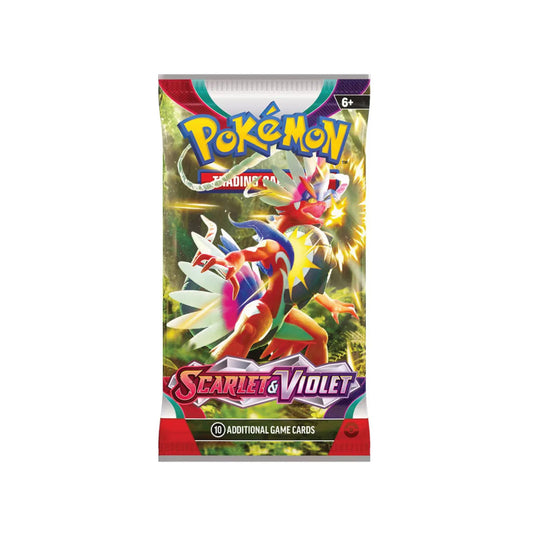 Sobre De Cartas Pokémon Tcg Scarlet & Violet 1 Booster Pack