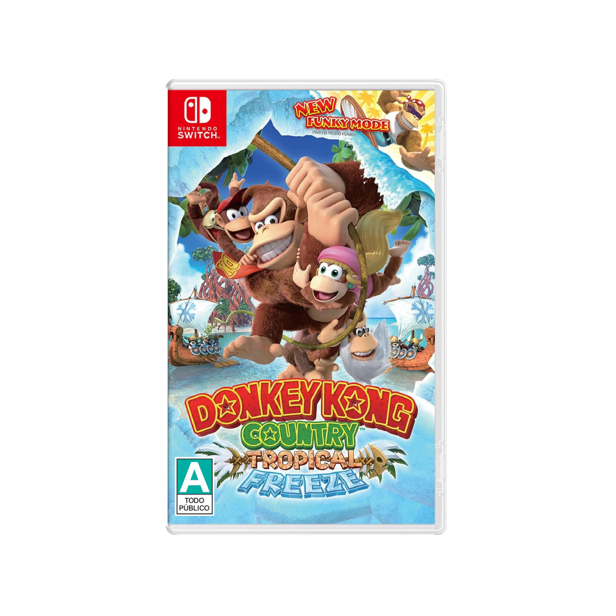 Donkey Kong Country: Tropical Freeze Nintendo Switch Físico – Slang