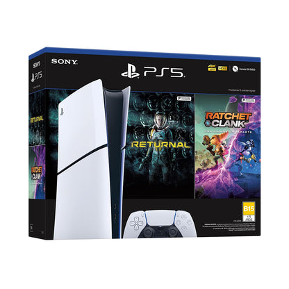 Consola Playstation 5 Slim Digital 1 TB Bundle Con 2 Juegos Digitales