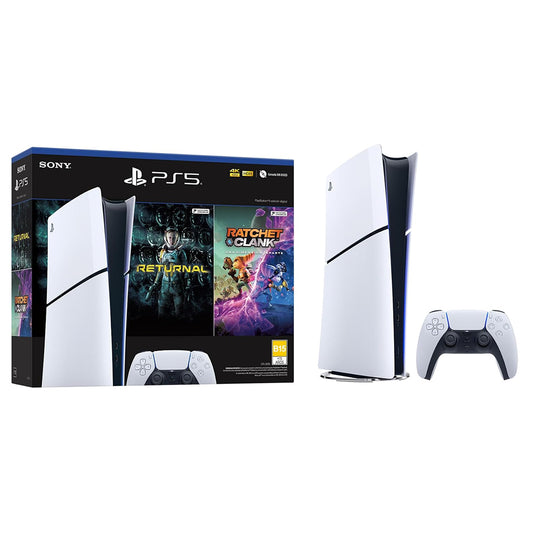 Consola Playstation 5 Slim Digital 1 TB Bundle Con 2 Juegos Digitales