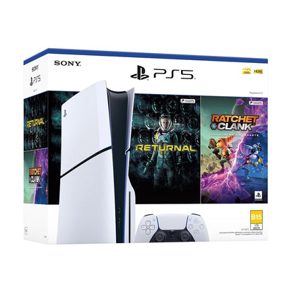 Consola Playstation 5 Slim Standard 1TB Bundle Con 2 Juegos Físicos