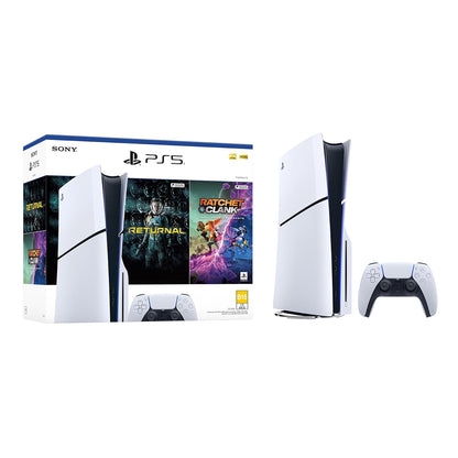 Consola Playstation 5 Slim Standard 1TB Bundle Con 2 Juegos Físicos