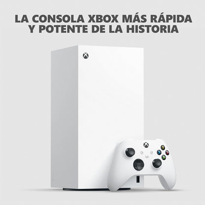 Consola Xbox Series X Edición Digital 1 TB SSD Robot White Blanco