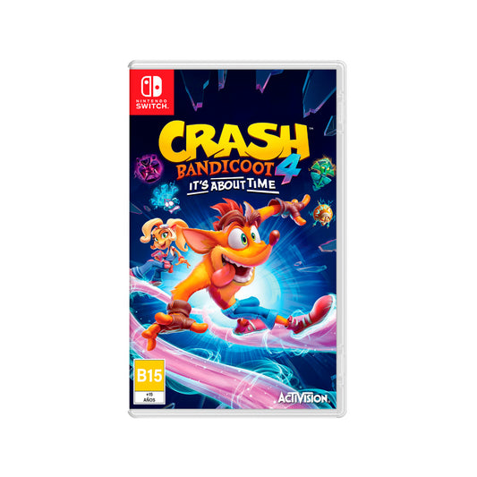 Crash Bandicoot 4: It'S About Time Nintendo Switch Físico