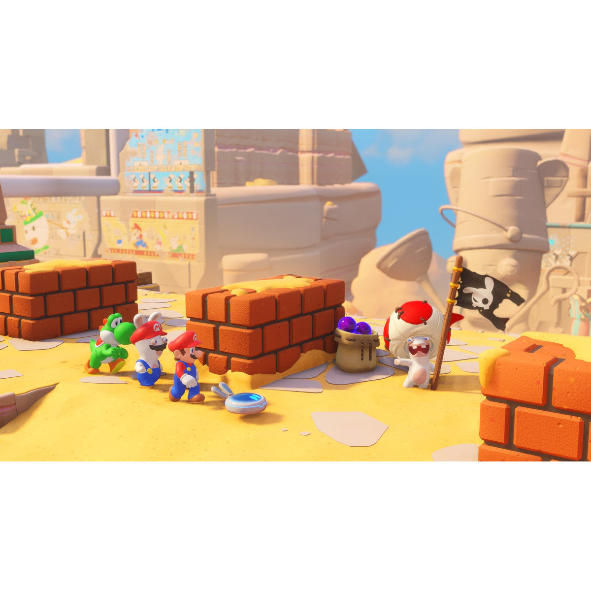 Mario + Rabbids Kingdom Battle - Nintendo Switch Físico