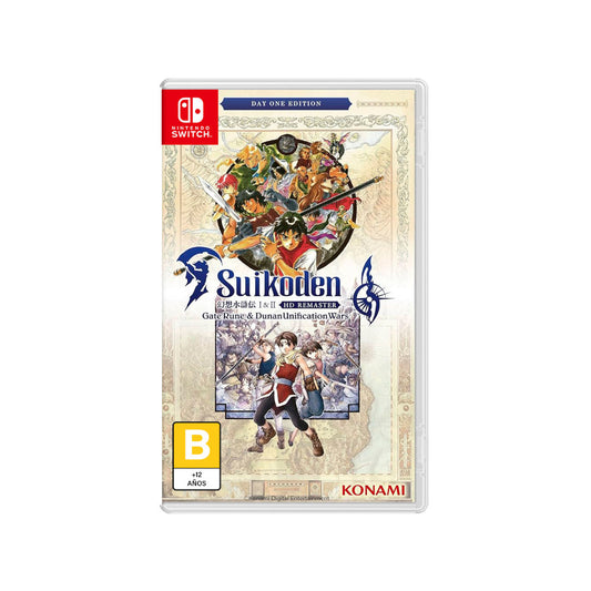 Suikoden I & II HD Remaster Nintendo Switch Físico