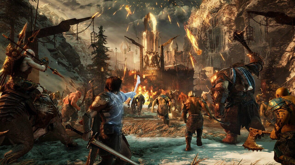 MIDDLE EARTH SHADOW OF WAR.-PS4