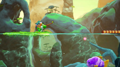 YOSHI AND THE MYSTERIOUS BOOK.-NSW2
